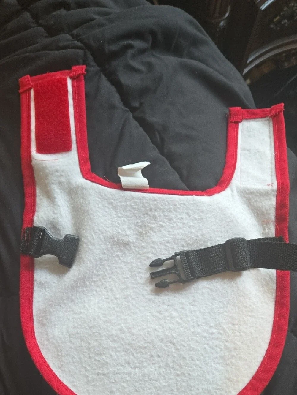 Red Kc Chiefs Baby Bib - Official Team Design
